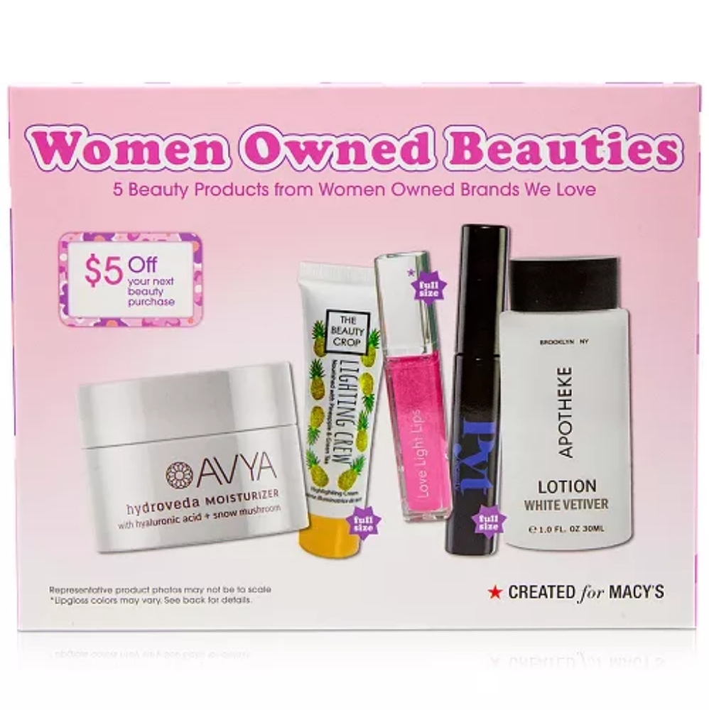 NEW Macy's 5-Pc. Women Owned Beauties Set